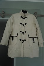 Daunenmantel weiss, Gr. 40