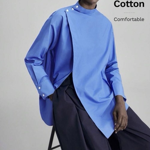 Damen bluse 100 - damen, baumwolle