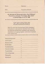 blanko Urkunde Junge Pioniere