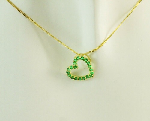 333 gold kette mit herz - 333,