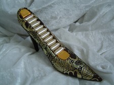 Ringhalter Schuh für 10 Ringe - 21 cm - 