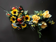 2 Blütenkränze / Kerzenringe