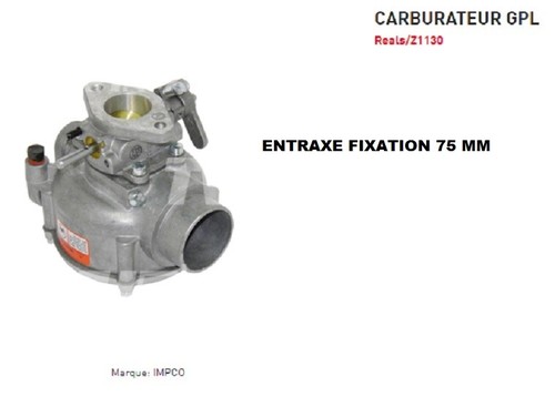 Impco vergaser ca100 - ca100, ca