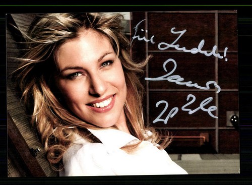 Laura wilde autogrammkarte - wilde,