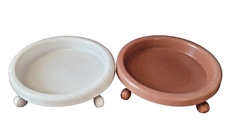 2- Kunststoff Blumenpflanzen Roller- Topfständer- Keter Made in Israel