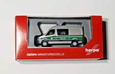 Modellauto 1:87 H0 Herpa VW Crafter Halbbus Polizei Bayern