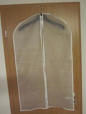 Kleidersack, 100 cm lang – weiß transparent