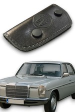 Echtleder Tasche Schlüsseltasche Schlüsseletui schwarz für Mercedes-Benz W115