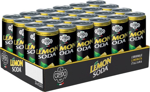 Lemon soda 24x330ml - lemon,