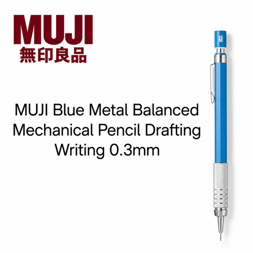 Muji blau metall balanced - metall,