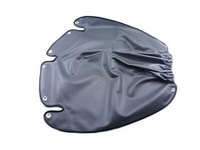 Staubdecke grau für