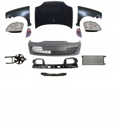 Satz motorhaube frontmaske - motorhaube,
