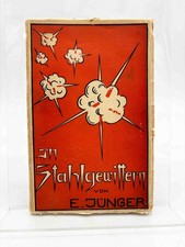 ERNST JÜNGER IN STAHLGEWITTERN ERSTAUSGABE SELBSTVERLAG 1920 SEHR GUTER ZUSTAND