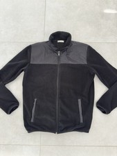 Prada Fleece Jacke XXL Freizeitjacke Schwarz Top