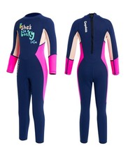 Gogokids Kinder Neoprenanzüge Thermische Badeanzüge, Mädchen Rash Guard Einteile