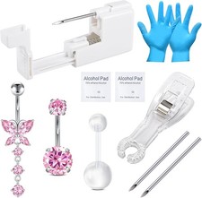 Bauchnabel Piercing Set –