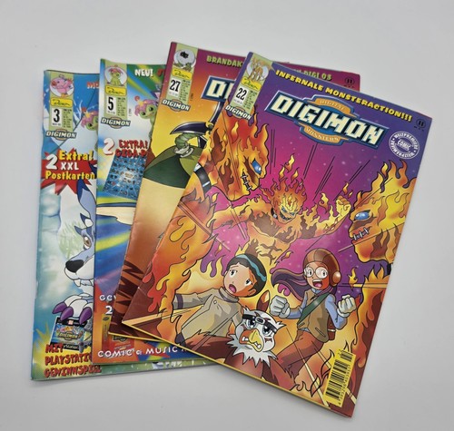 Digimon monsters 4x comic - digimon,