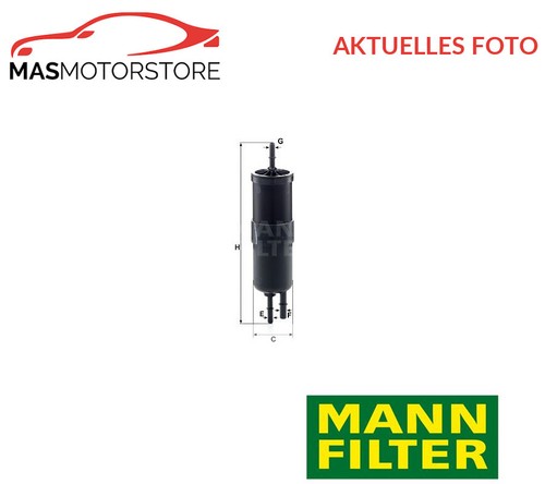 Kraftstofffilter mann filter - kraftstofffilter, mann-filter