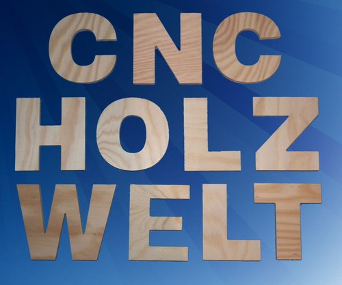 Stück holzbuchstabe - stück, 3d
