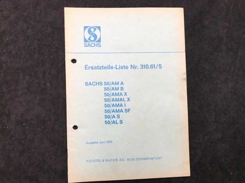 Ersatzteilliste sachs as - 50, am