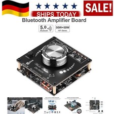 50W + 50W Mini HiFi-Verstärkerplatine Audio Verstärker Bluetooth 5.0 High Power