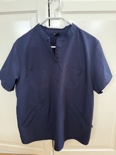 blauer Kasack Pflege Damen Größe L