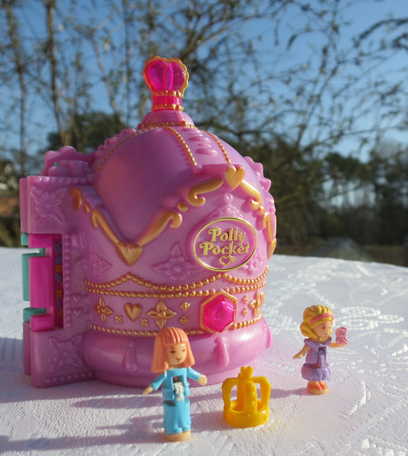 Mini polly pocket crown - mini, palace