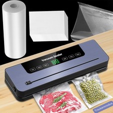 Mit Beutel Vakuumiergerät Vakuumierer Folienschweißgerät Vakuummaschine 8 In1 