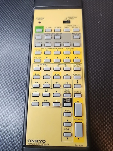 Onkyo 343m remote - rc-343m,