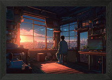 Anime Manga Stadtansichten