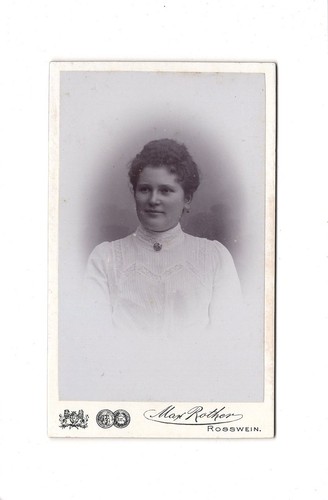 Cdv foto damenportrait - cdv,