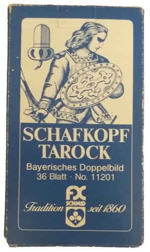 Schafkopf tarock doppelbild - tarock,