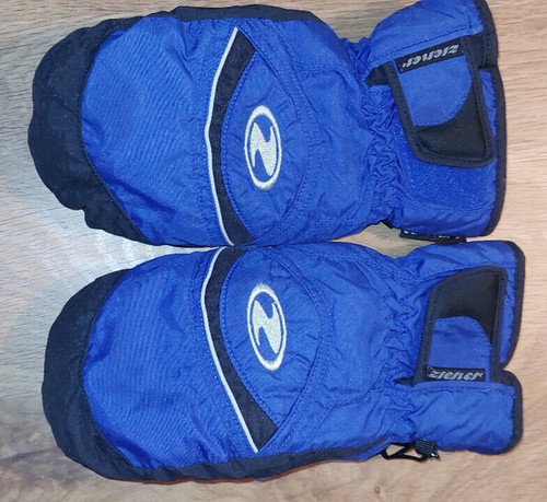 Blaue handschuhe fäustlinge - blaue,