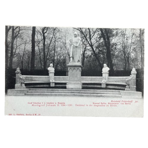 Postkarte berlin siegesallee - postkarte,