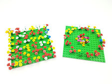 Lego 50 x Classic Blumen / Pflanzen mit bunten Blüten und 24 x Ersatzblüten