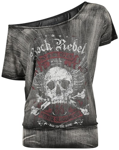Rock rebel emp damen - rock,