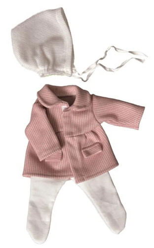 Puppenkleidung mantel rosa - puppenkleidung,