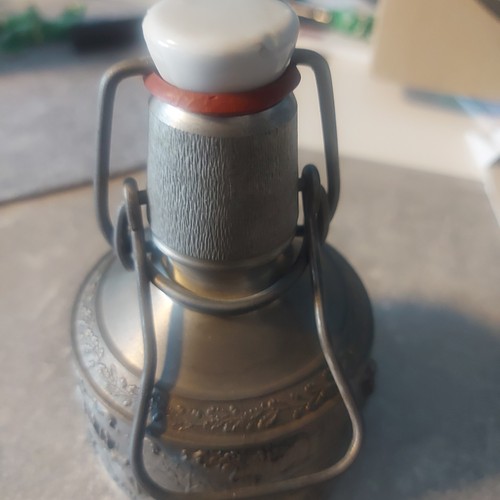 Zinnflasche mit verschluss aus - verschluss,