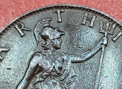 Münze edward vii farthing - münze,