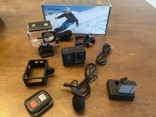 Action Camera  4K Action Cam WIFI Fernbedienung Wasserdichtes Gehäuse Sport