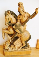 Hl.GEORG Holzschnitzerei