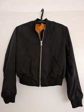 H&M Divided schwarze Blouson