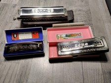 Vintage hohner harmonica top - vintage,