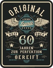 Blechschild ORIGINAL  Lebende