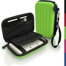 Grün Hart Tasche Schutzhülle fur Nintendo 3DS XL 3DSXL 2DS XL 2DSXL Etui Case