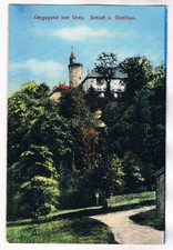 AK.  Schloss Chatillon bei CIREY 1908