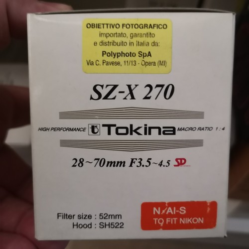 Tokina 3 5 4 - 28-70, f