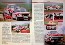 Oldtimer Praxis 1858) Wartburg 353 WR Rallye mit ca. 110PS in einer seltenen Vor