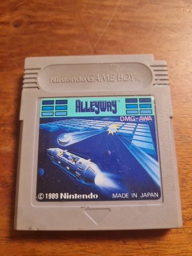 Alleyway nintendo game boy - alleyway,