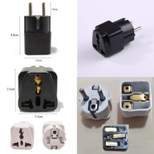 Reiseadapter UK GB USA auf EU Schuko Adapter Stecker England Euro DE Universal